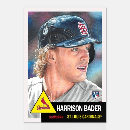 Harrison Bader Autographed